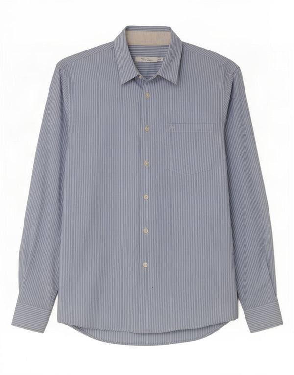 Jack Wills Chemise Homme XS Bleu Rayure Coton