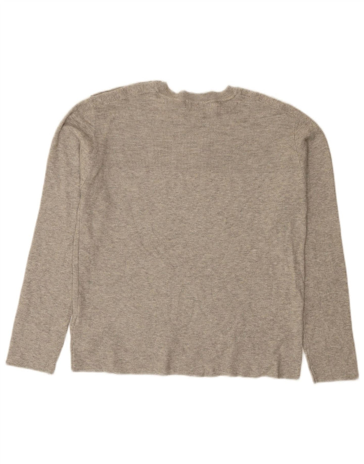 Marks & Spencer Haut à manches longues pour femme UK 42 Gris moyen Viscose