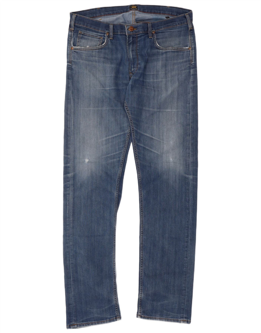 Lee Jean droit homme W38 L36 bleu coton
