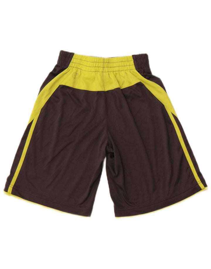 PUMA Short de sport pour garçon 7-8 ans Petit Gris Colorblock Polyester