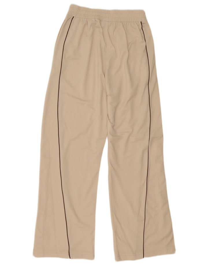 Reebok Pantalon de Survêtement Homme Blanc Cassé Moyen Polyester