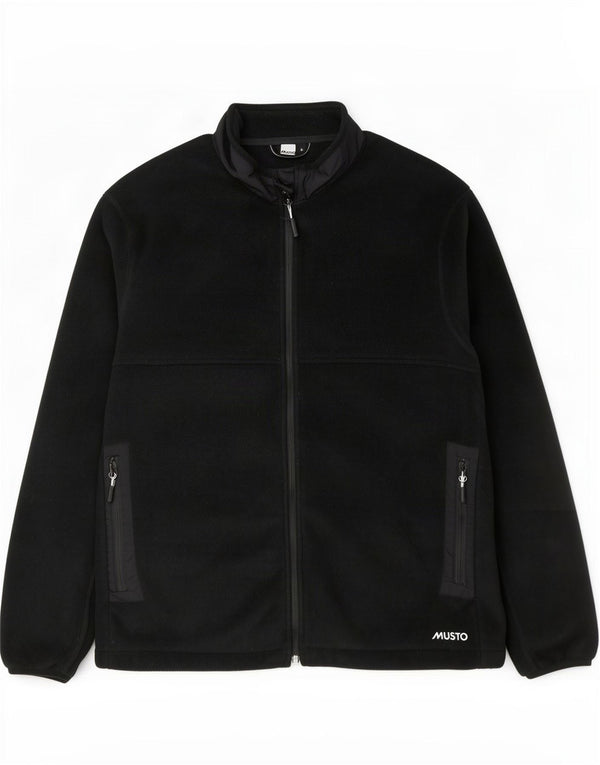 Musto Veste polaire pour homme UK 40 Large Noir Polyester