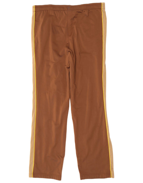 PUMA Pantalon de survêtement pour femme UK 42 Polyester color block marron moyen