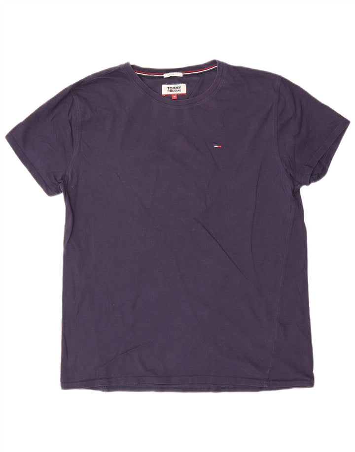 Tommy Hilfiger T-Shirt Regular Fit Homme Bleu Marine Moyen Coton