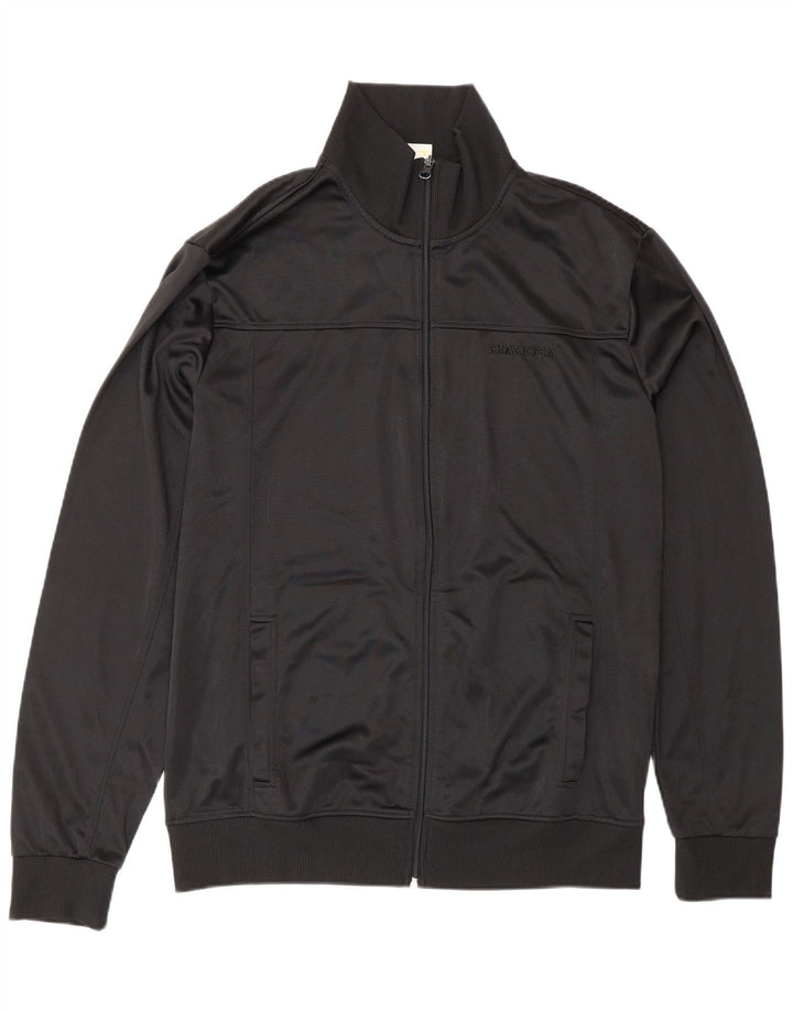Diadora Veste de Survêtement Homme XL Noir Polyester