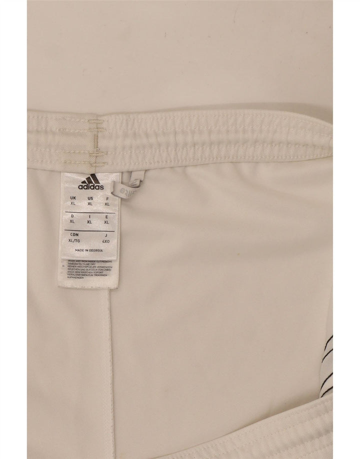 Adidas Short de sport Climalite pour homme XL Blanc Polyester
