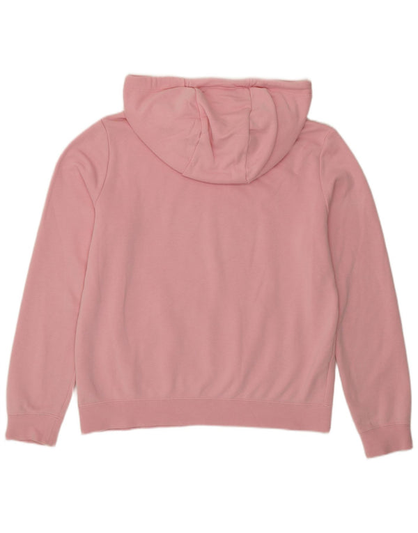 Nike Pull à capuche surdimensionné pour femme UK 10 Petit coton rose