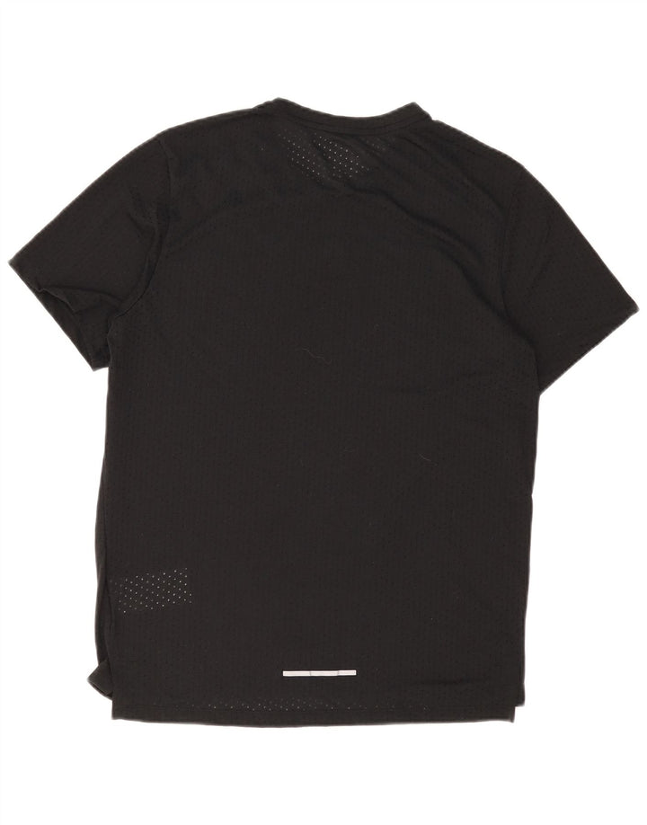 Nike Hommes Dri Fit T-Shirt Haut Noir Moyen Polyester
