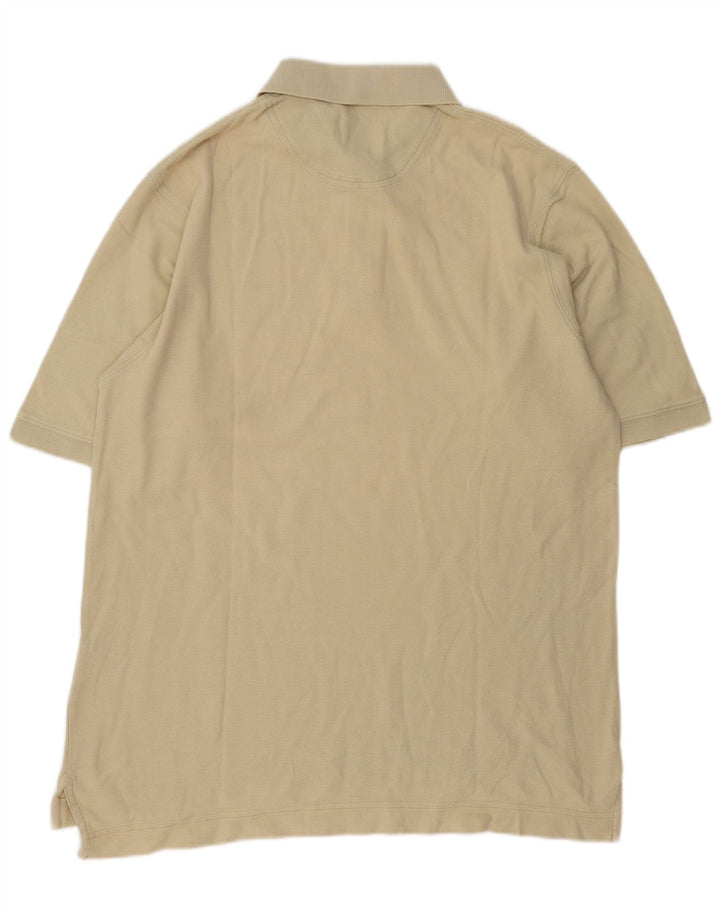 Timberland Polo Homme Blanc Cassé Moyen Coton