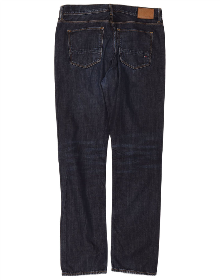Tommy Hilfiger Jean droit Mercer coupe droite W34 L34 homme bleu marine