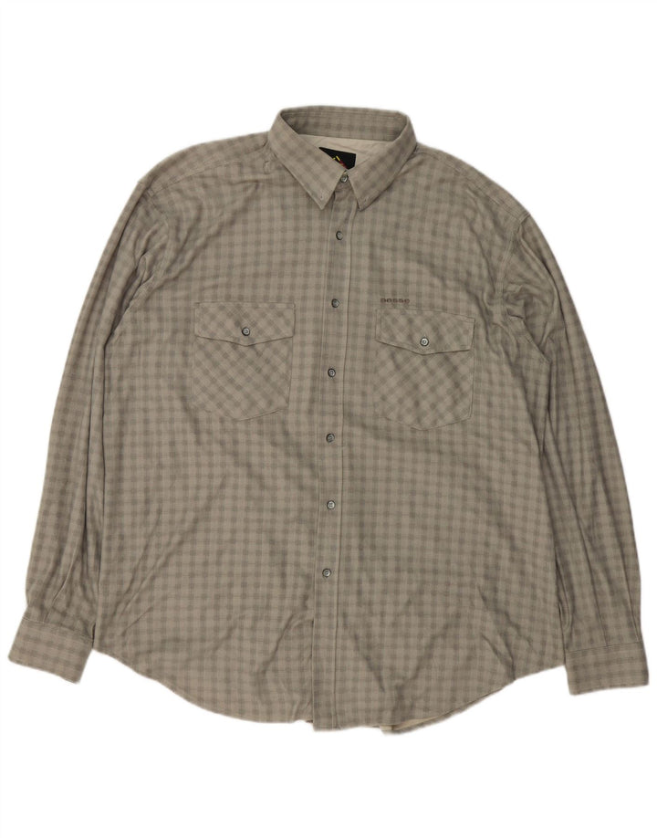 Aesse Chemise Homme 2XL Gris Vichy