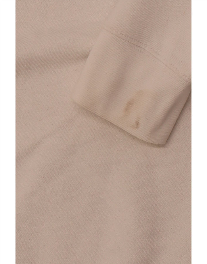 Levi's Pull à Capuche Graphique Homme Blanc Coton Large