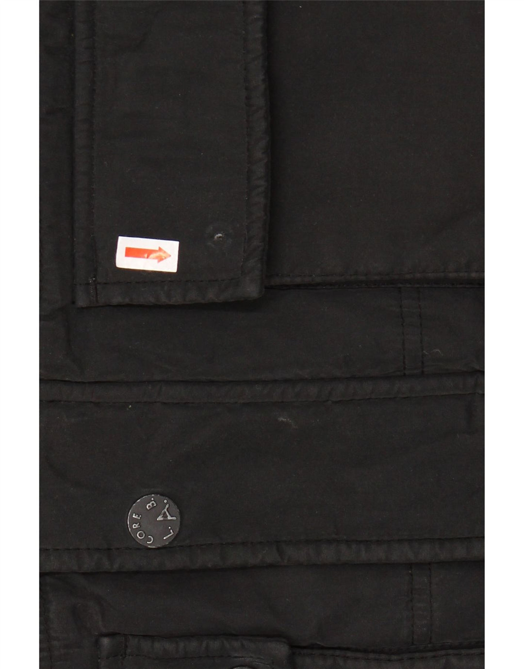 JACK & JONES Veste matelassée à capuche pour homme UK 38 Medium Noir Polyester