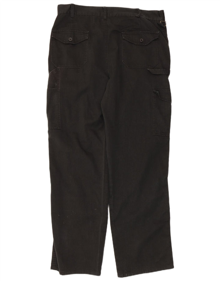 Dickies Pantalon Cargo Droit Redhawk Homme W36 L30 Noir Polyester
