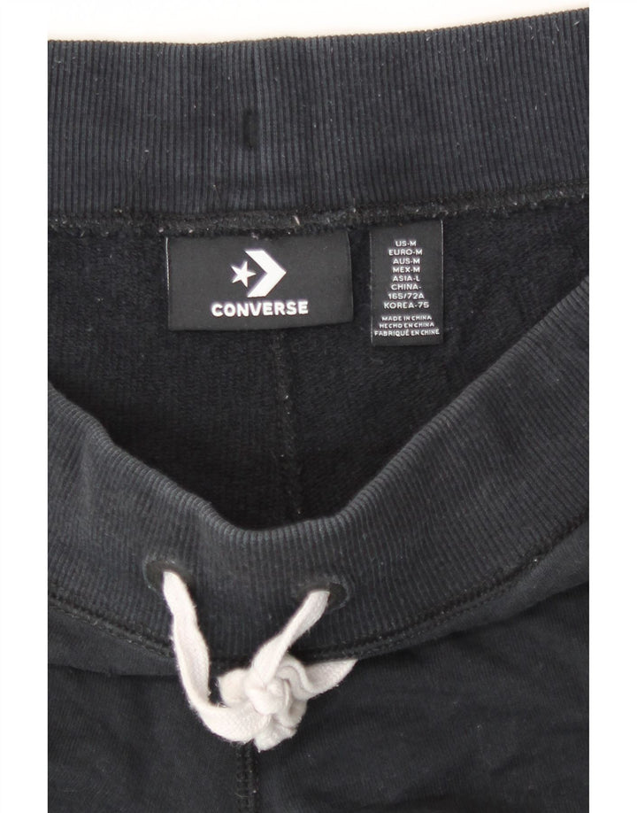 Converse Short de sport pour femme UK 44 en coton noir moyen