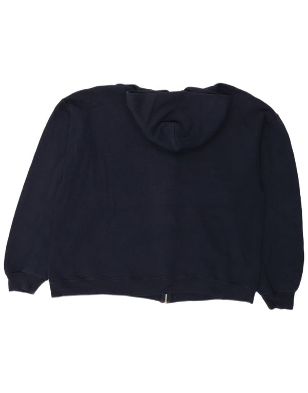 RUSSELL ATHLETIC Pull à capuche zippé Dri-Power pour femme UK 18 XL Bleu marine