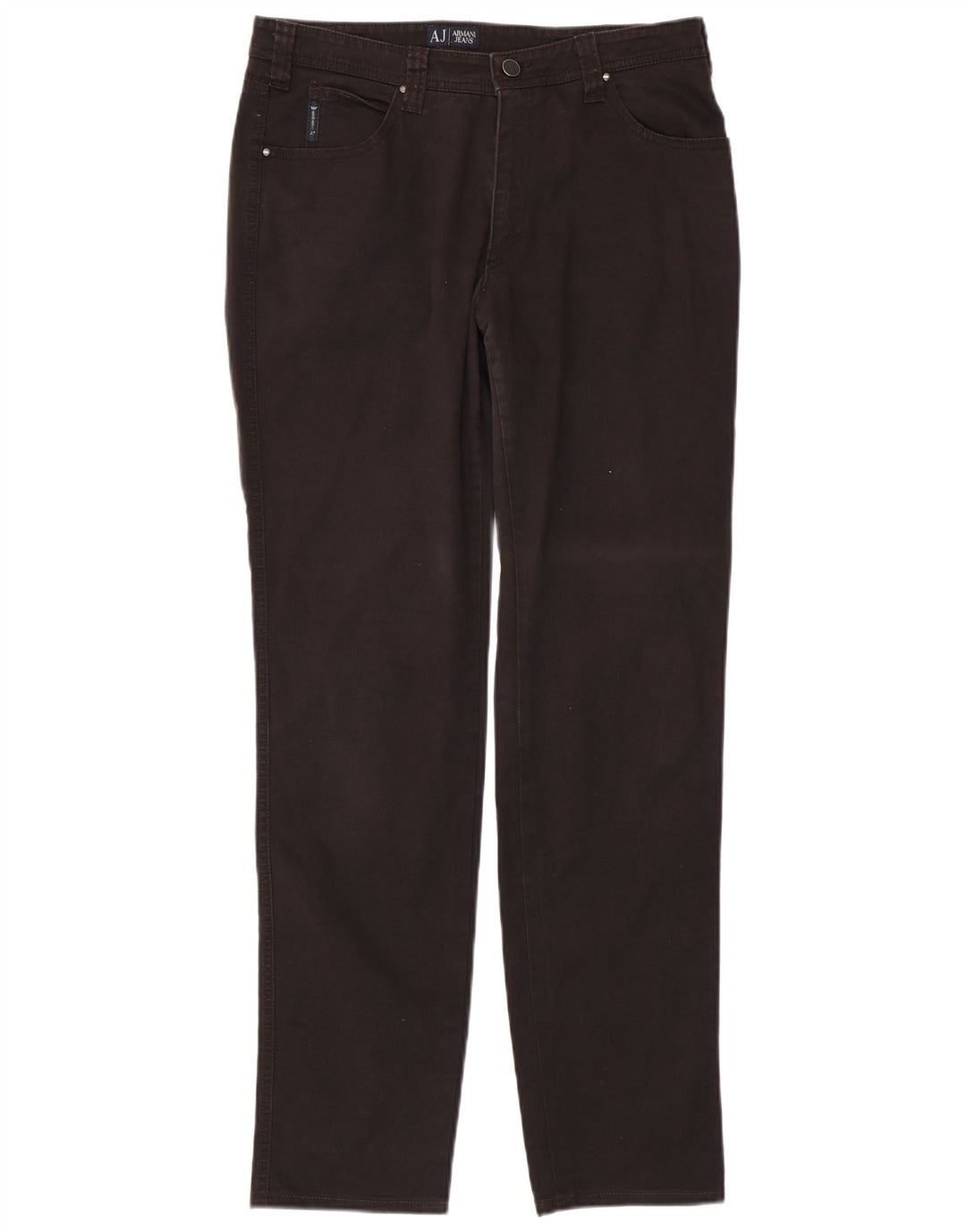 Armani Jeans Slim Homme W33 L33 Coton Noir