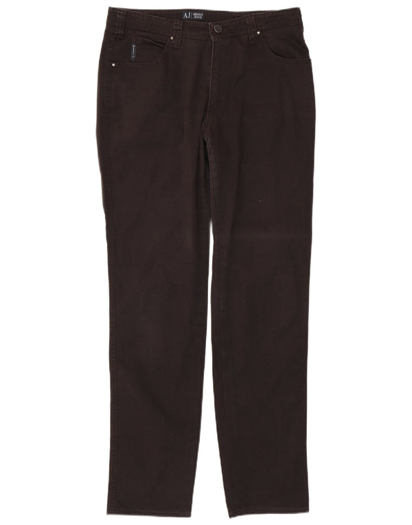 Armani Jeans Slim Homme W33 L33 Coton Noir