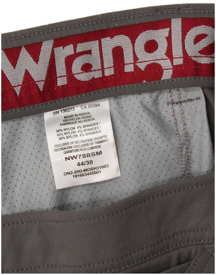 WRANGLER Pantalon Cargo Droit Homme W44 L30 Nylon Gris