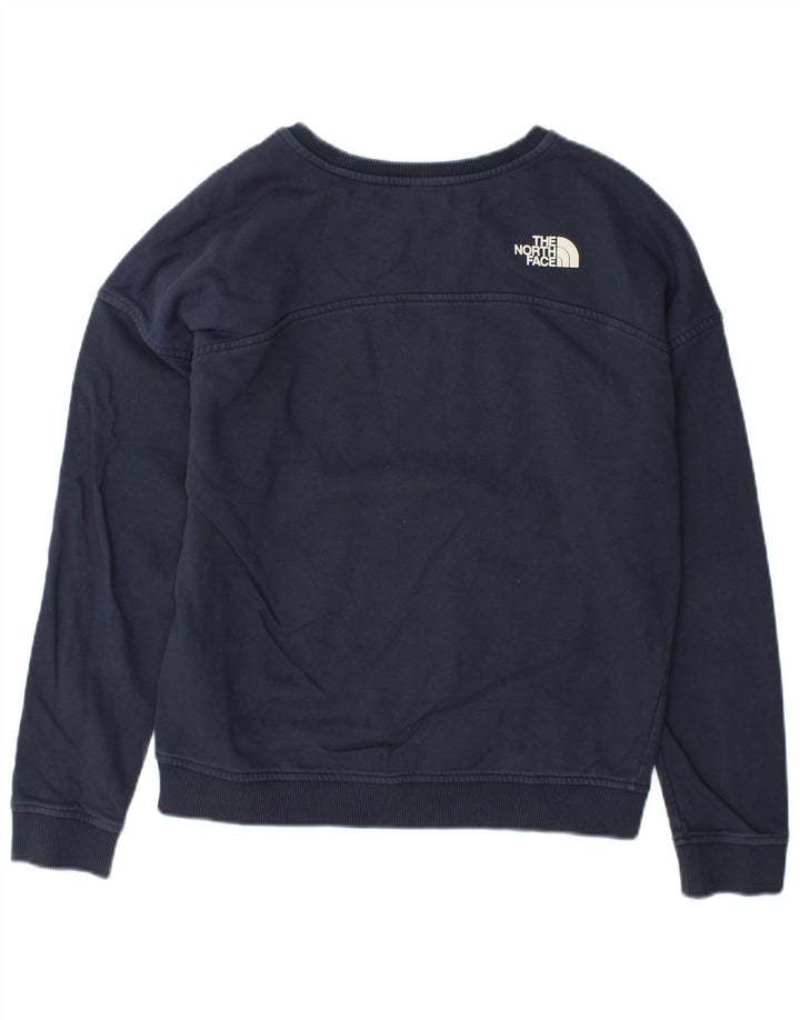The North Face Sweat-shirt graphique pour femme UK 14 Bleu marine moyen