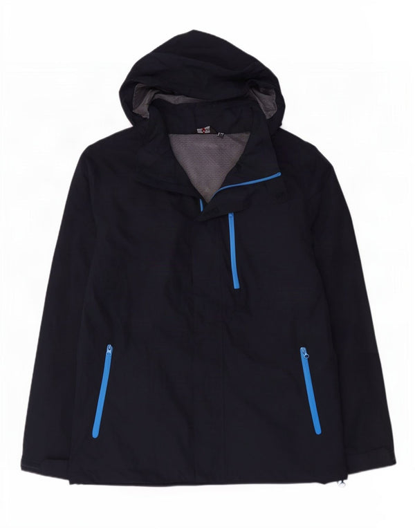 CMP Veste de Pluie à Capuche Homme IT 52 XL Bleu Marine Polyester