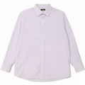 Chaps Chemise stretch coupe régulière pour homme Taille 18 2XL Coton vichy bleu