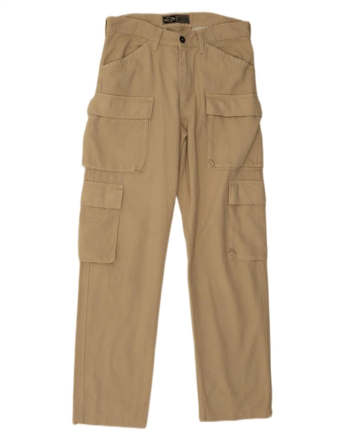 Take Two Pantalon Cargo Droit Homme W32 L31 Coton Beige