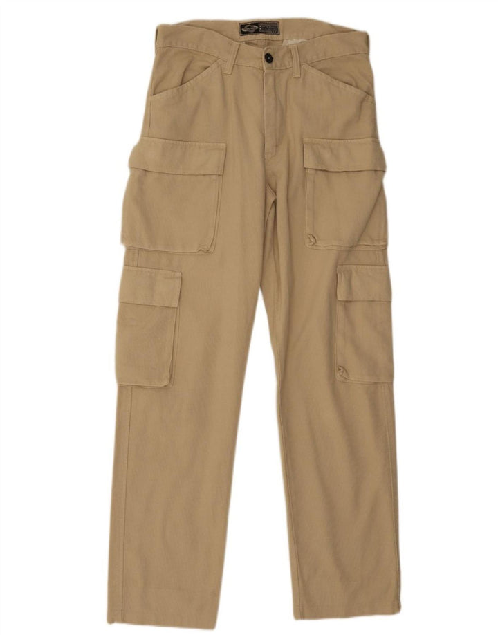 Take Two Pantalon Cargo Droit Homme W32 L31 Coton Beige
