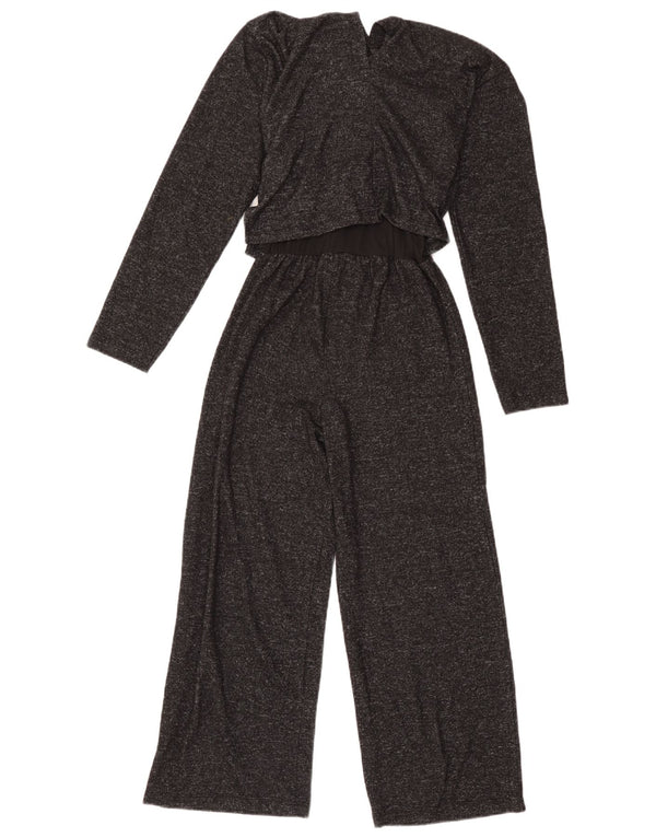Zara Combinaison Fille Manches Longues 13-14 ans Gris Moucheté Polyester