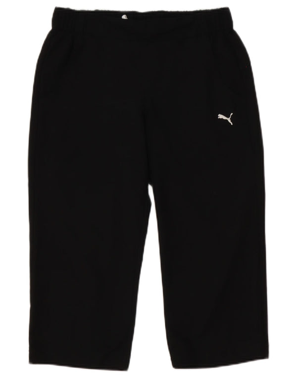 Puma Pantalon de survêtement Capri pour femme UK 10 Small Noir