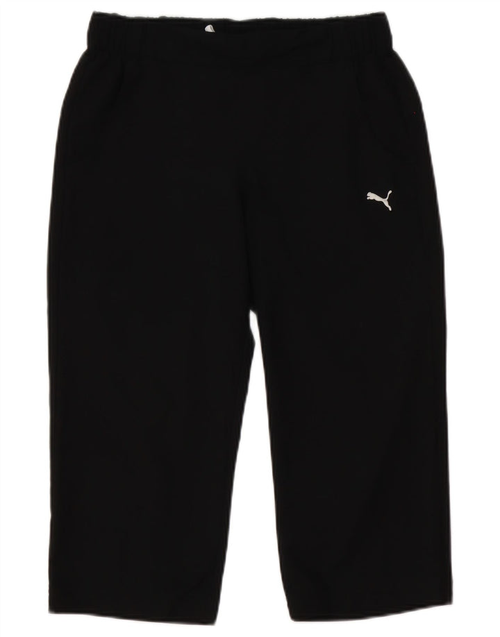 Puma Pantalon de survêtement Capri pour femme UK 10 Small Noir