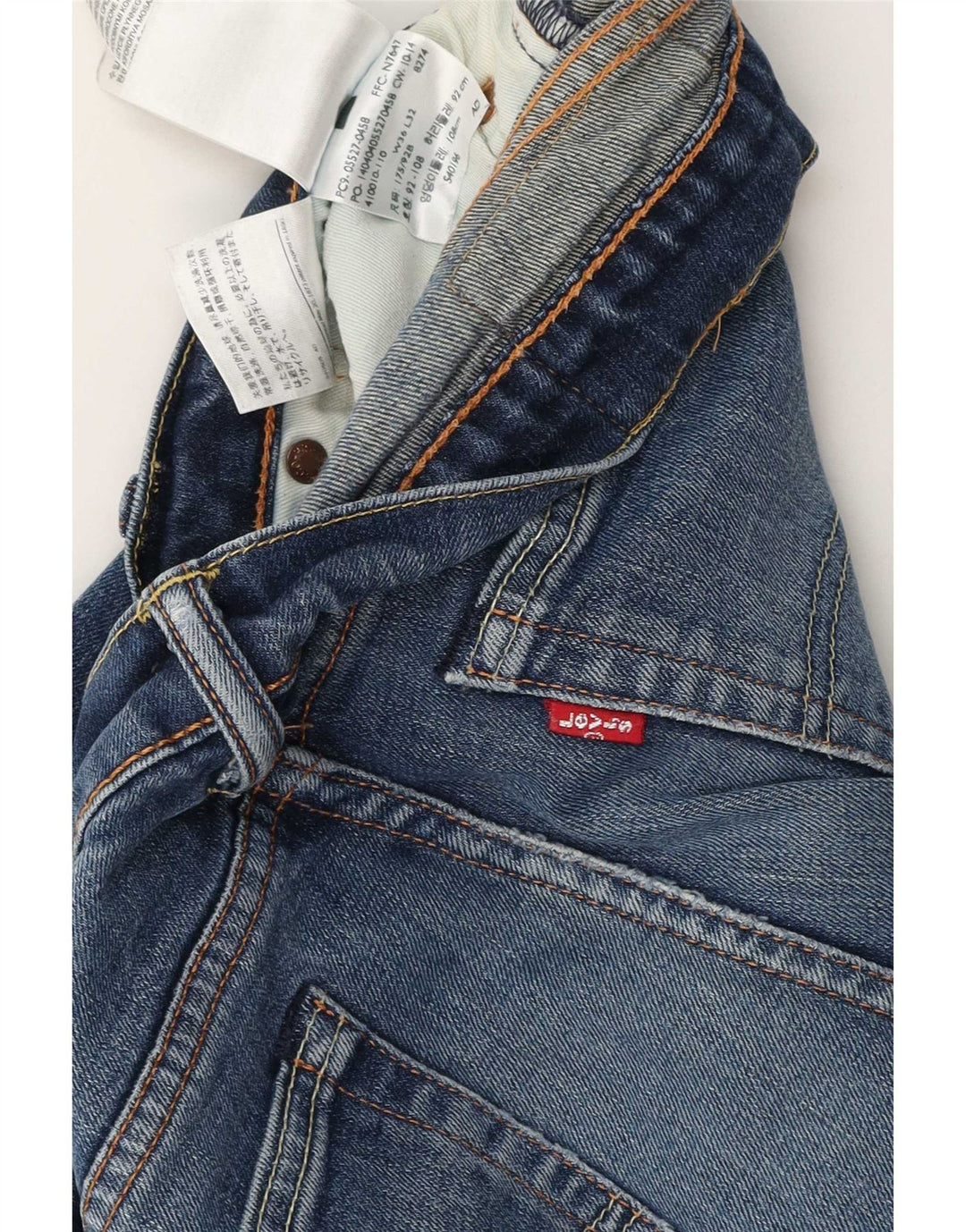 Levi's Jean 521 Bootcut Homme Bleu W36 L32 Coton