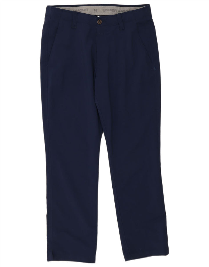 Under Armour Pantalon Chino Droit Homme W34 L30 Bleu Marine Polyester