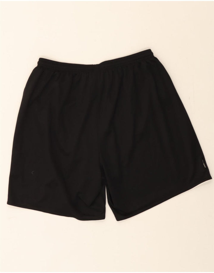 ADIDAS Mens Sport Shorts XL Black Polyester Vintage Adidas and Second-Hand Adidas from Messina Hembry 