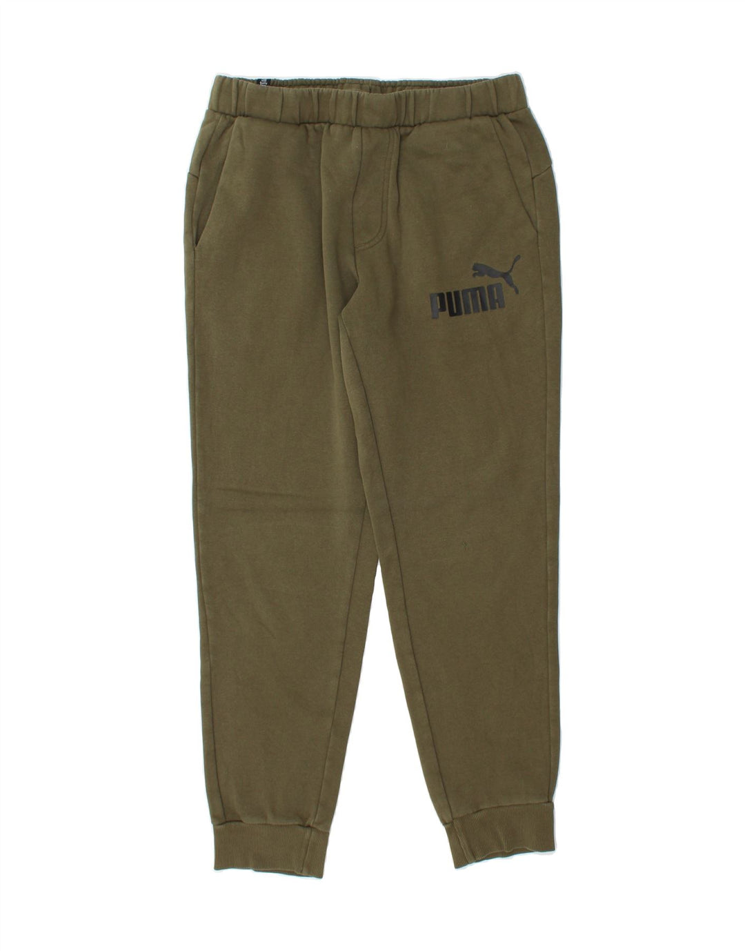 PUMA Mens Graphic Tracksuit Trousers Joggers Medium  Green Cotton Vintage Puma and Second-Hand Puma from Messina Hembry 