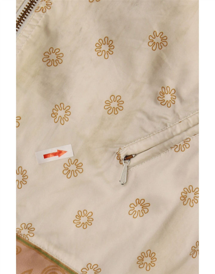 HEAD Veste Bomber Femme UK 20 2XL Blanc Floral