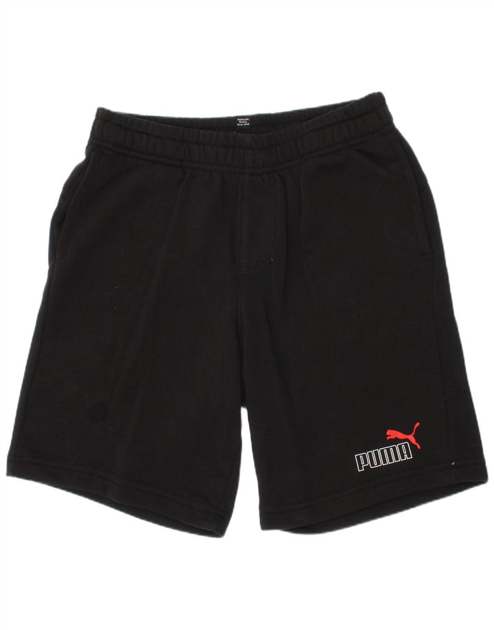 Puma Short de sport garçon 11-12 ans noir