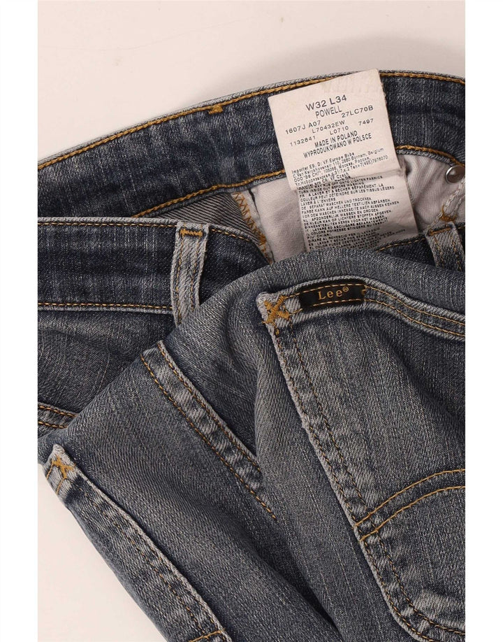 Lee Powell Jean Slim W32 L29 Femme Bleu Coton