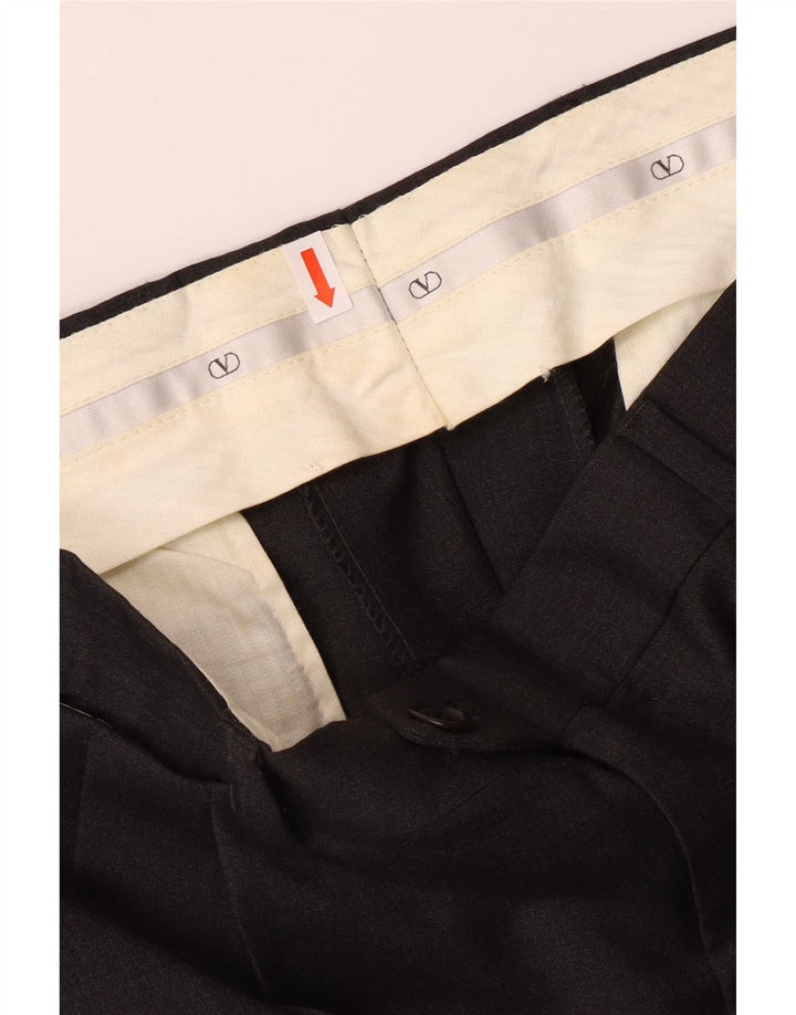 VALENTINO Costume 2 Pièces Croisé Homme IT 50 Large W34 L30 Gris