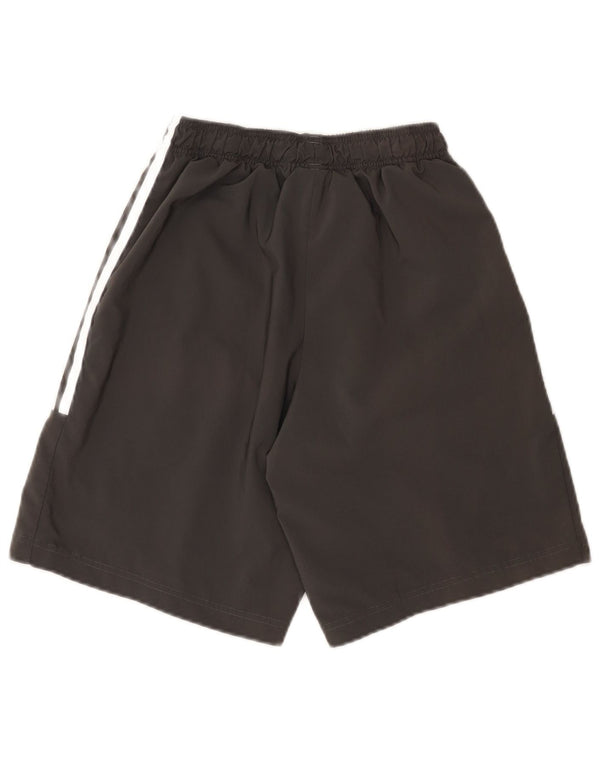 Adidas Short de sport coupe régulière pour homme Petit W27 L9 Gris Polyester Sports