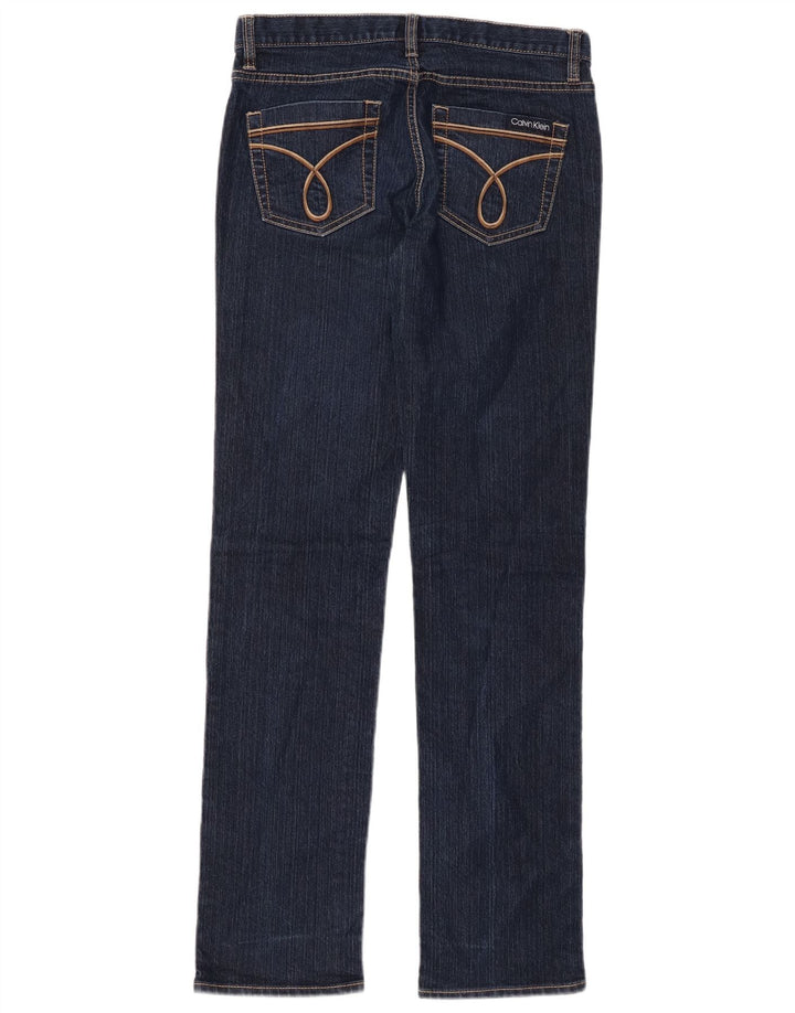 CALVIN KLEIN Jean skinny femme US 2 XS W26 L31 Bleu marine Coton