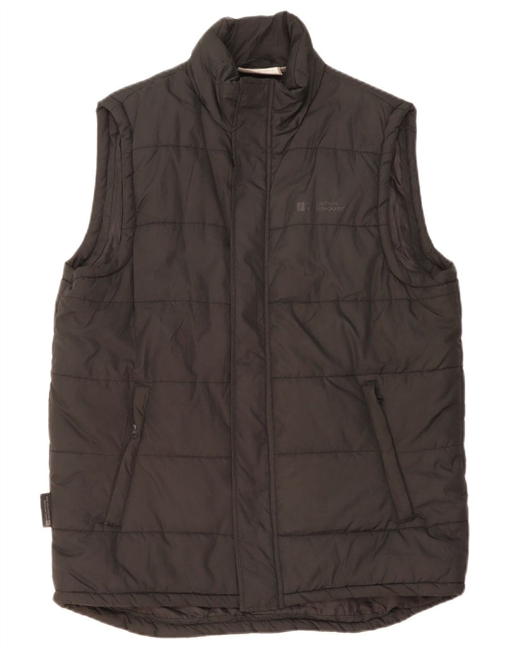 MOUNTAIN WAREHOUSE Gilet rembourré pour homme UK 38 Medium Noir Polyester