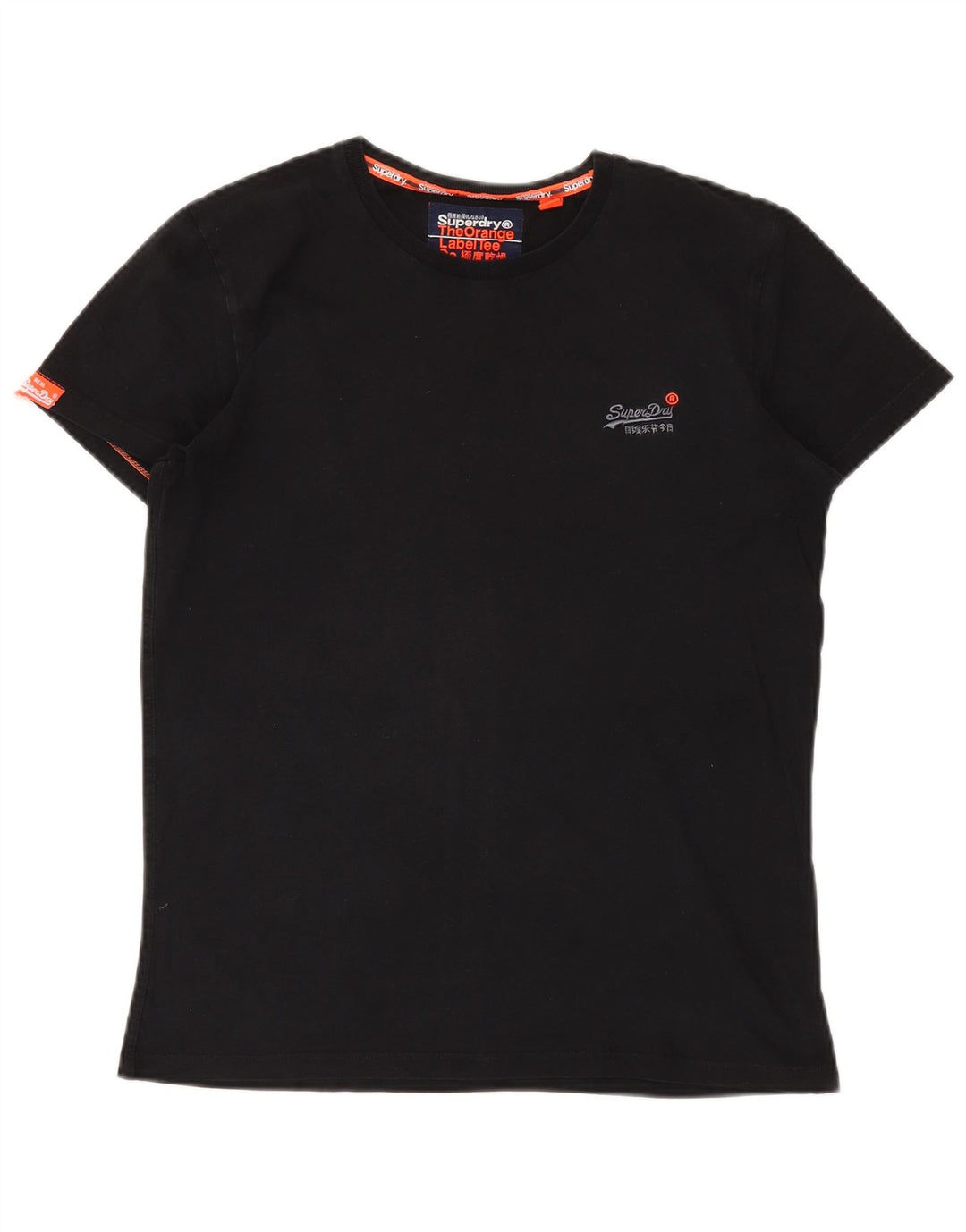 SUPERDRY T-Shirt Homme Noir Moyen Coton