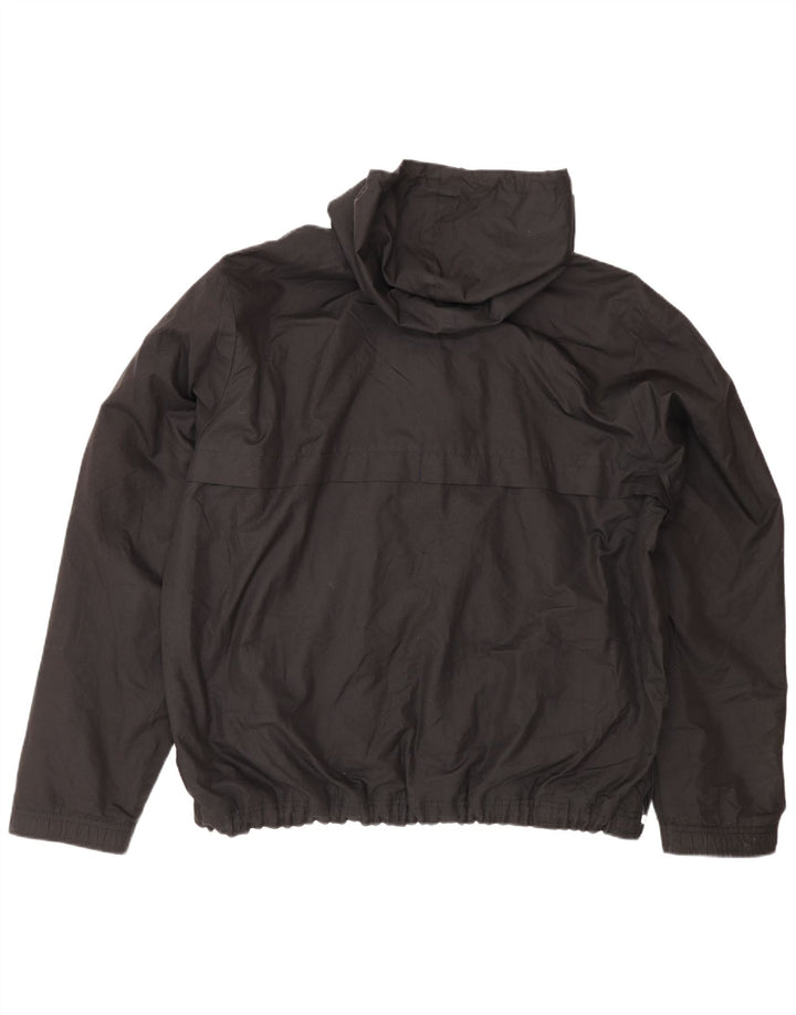Puma Veste coupe-vent à capuche pour homme UK 42 XL Noir