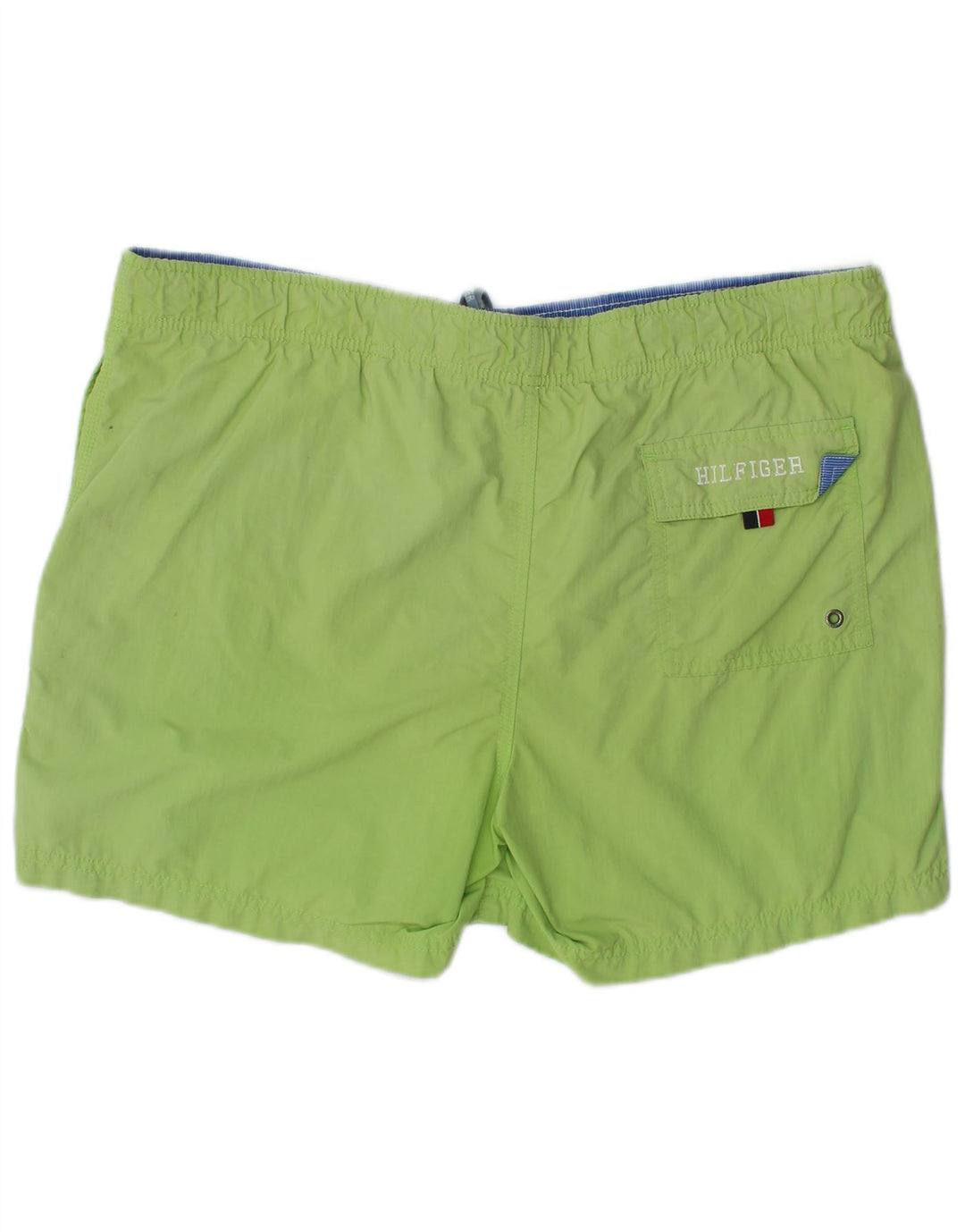 Tommy Hilfiger Short de Bain Homme Vert Moyen Polyester