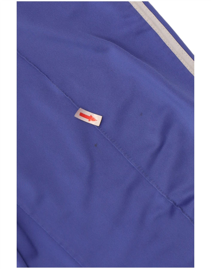 Adidas Pantalon de survêtement pour homme UK 36/38 Petit Bleu Polyester