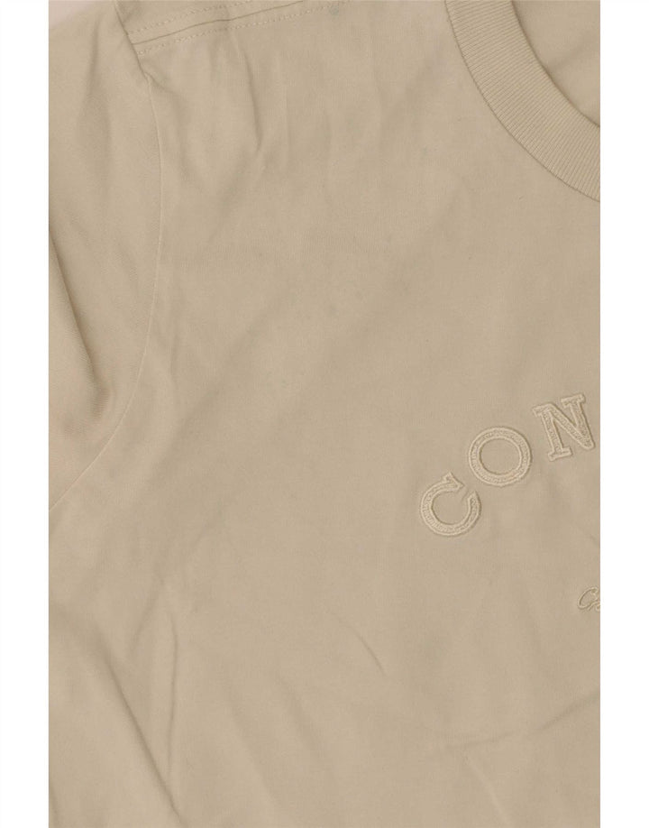 Converse T-shirt pour femme en coton beige moyen UK 42
