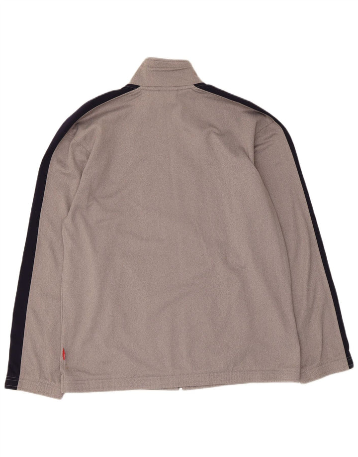 Puma Veste de Survêtement Garçon 15-16 ans Gris Colorblock