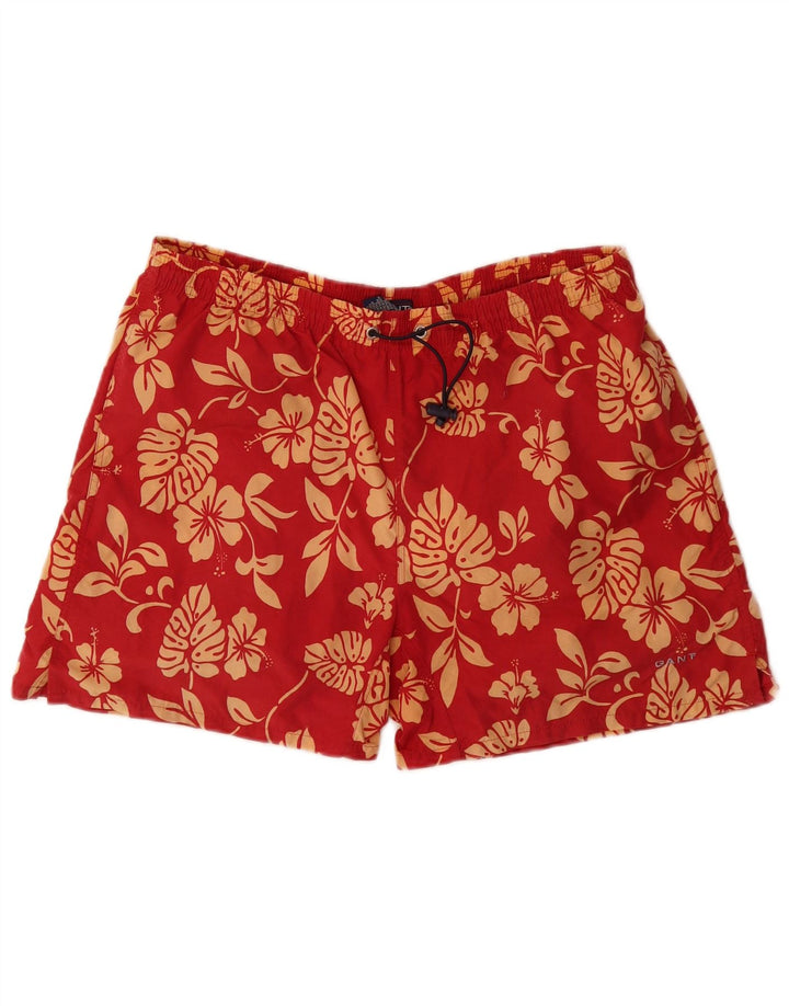 Gant Short de Bain Homme Medium Red Floral Nylon