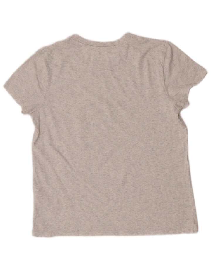 Levi's T-Shirt Femme UK 12 Gris Moyen Coton